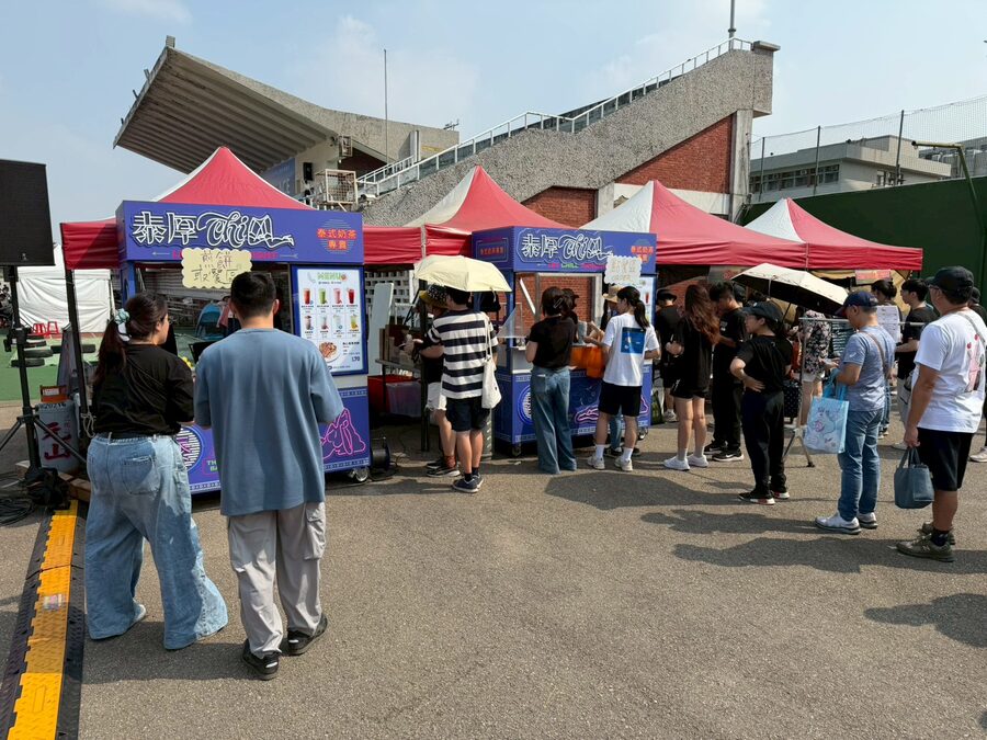 企業外燴現場